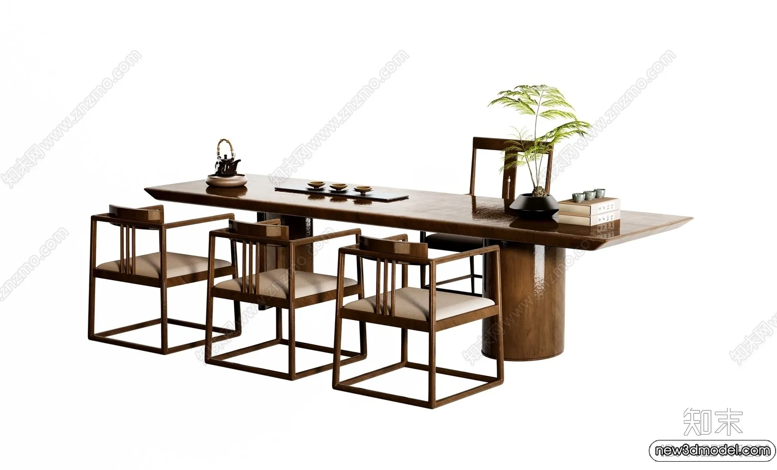 Tearoom - 3D Models - 3D Interior Scenes - 071