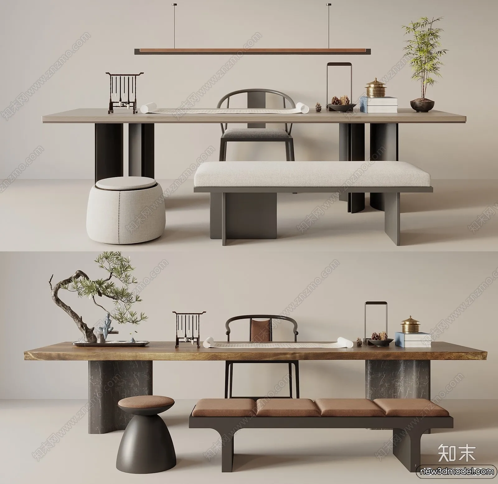 Tearoom - 3D Models - 3D Interior Scenes - 100