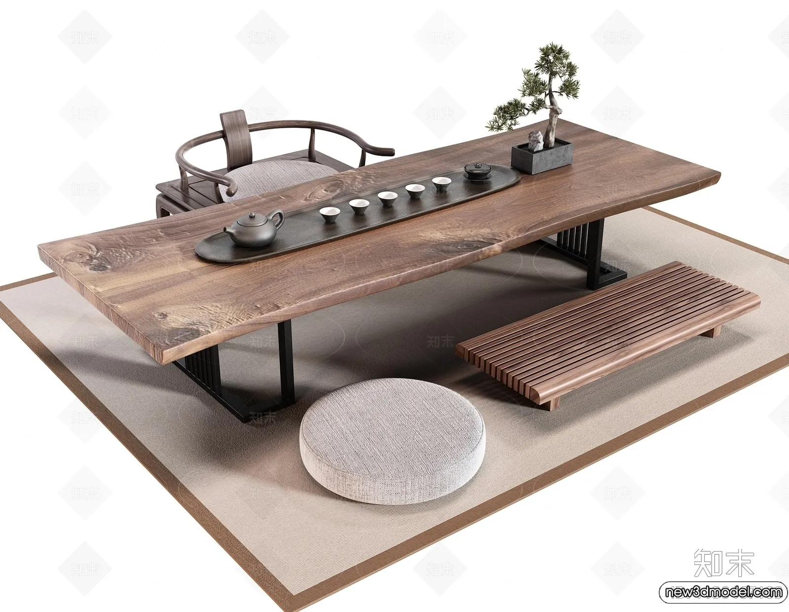 Tearoom - 3D Models - 3D Interior Scenes - 119