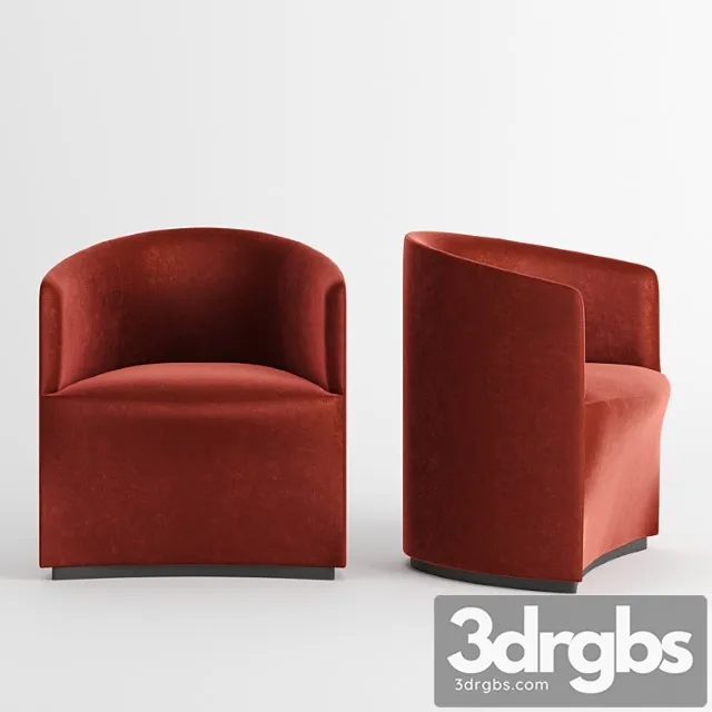 Tearoom club chair by menu