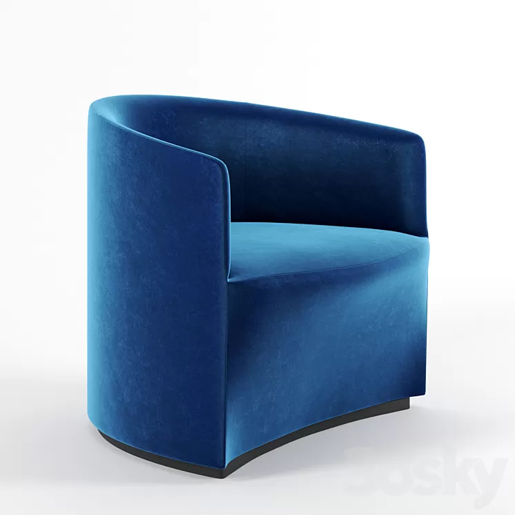 Tearoom Lounge Chair by Menu 3D Model