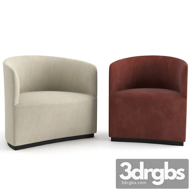 Tearoom lounge chair + club chair 3D Model Free