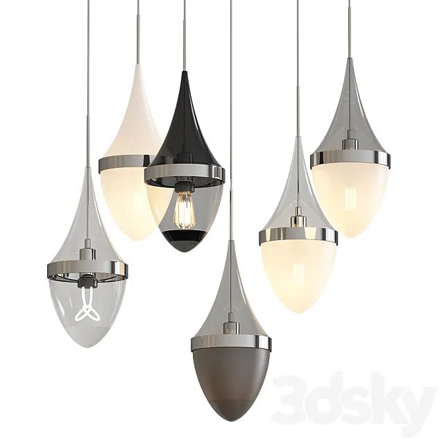 Tech Lighting Pendants 3DModel
