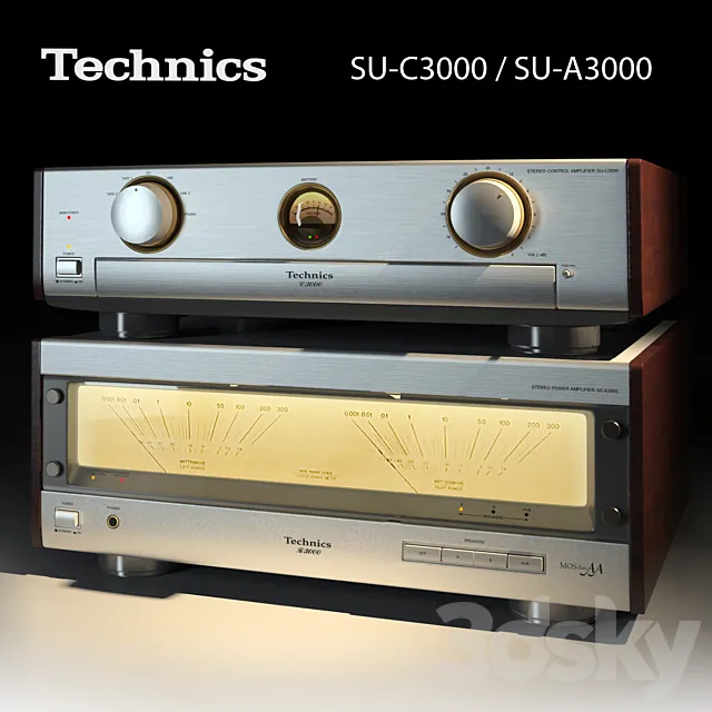 Technics 3D Model