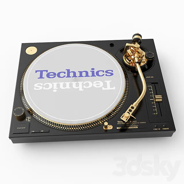 Technics SL1210M5G 3DModel