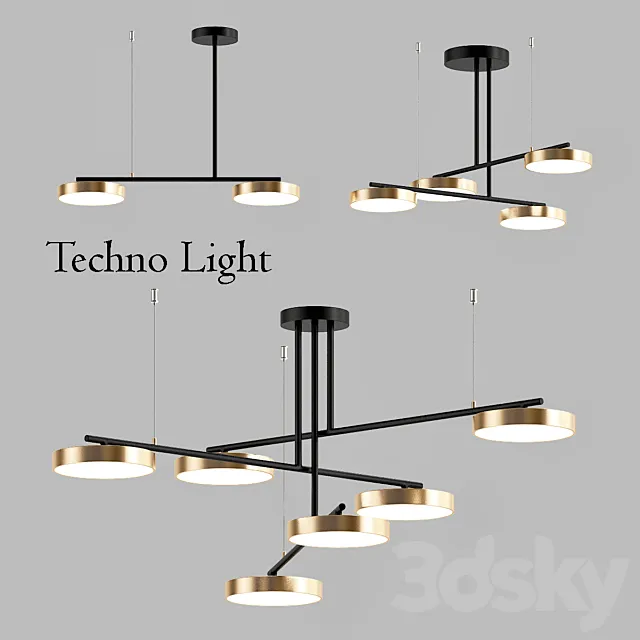 TECHNO LIGHT 3D Model
