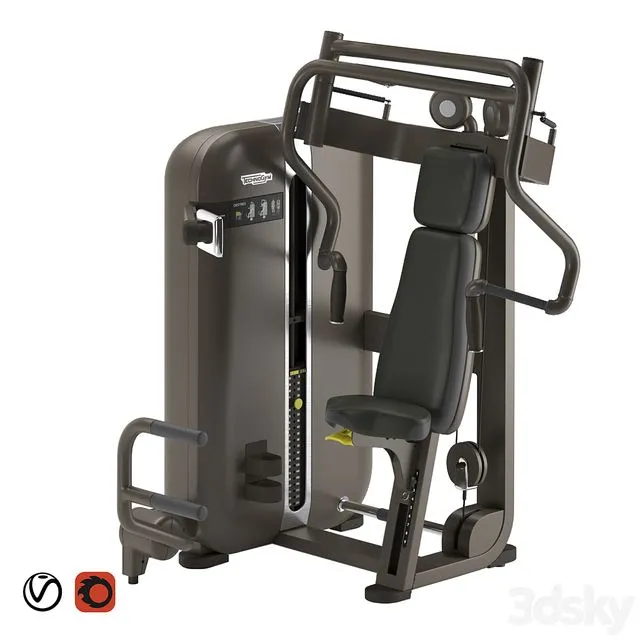 Technogym Artis Chest Press 3D Model
