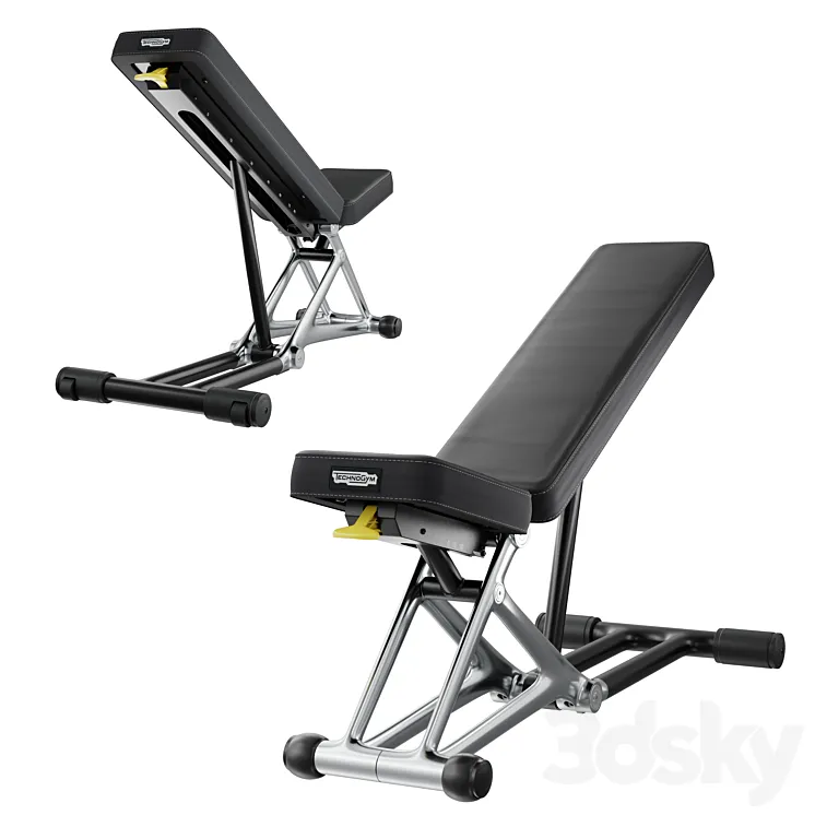 Technogym Bench Personal 3D Model Free