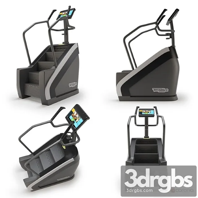 Technogym Excite Climb Led 3D Model Free