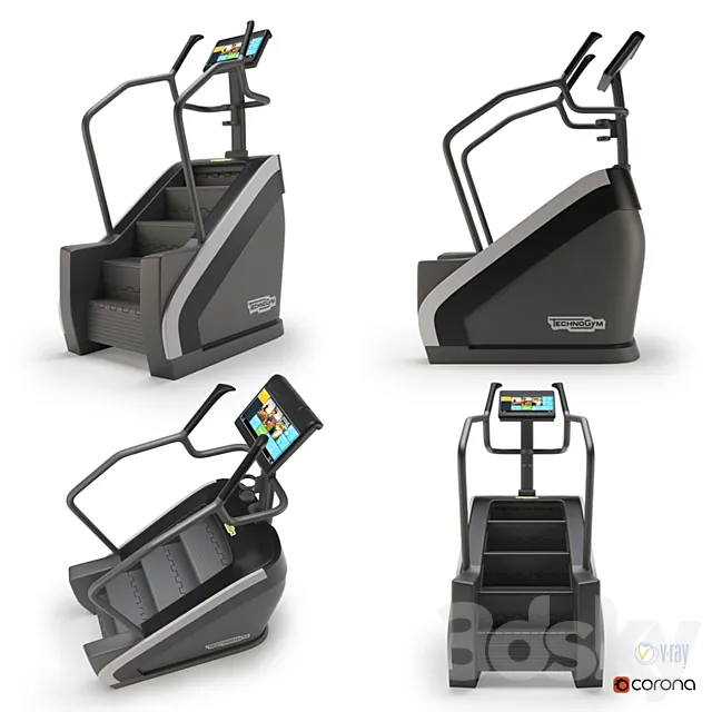 Technogym Excite Climb LED 3D Model