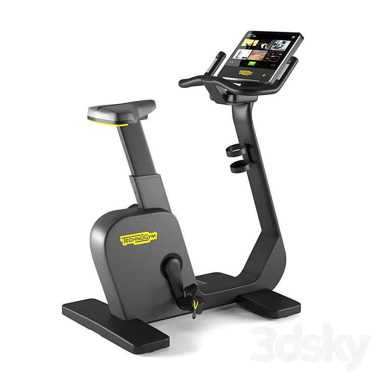 Technogym Excite Live Bike 3D Model