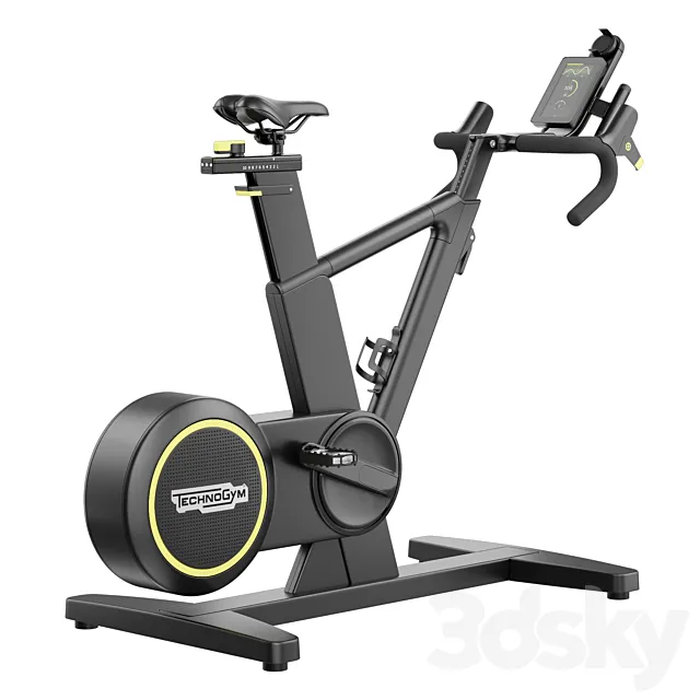 Technogym Skill Bike 3D Model