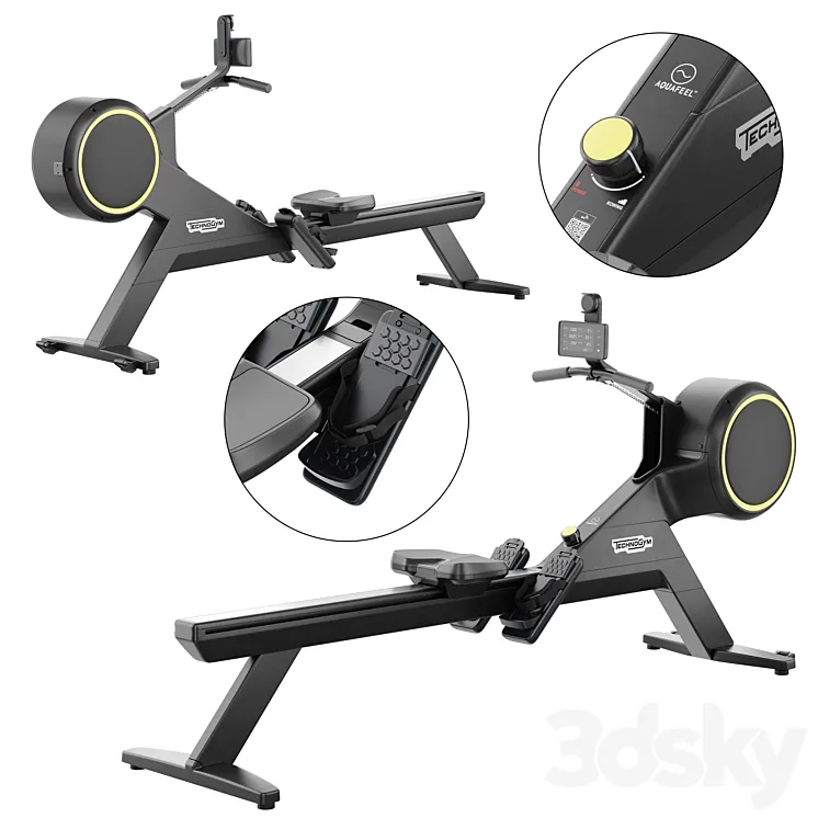 Technogym Skill Row 3D Model Free
