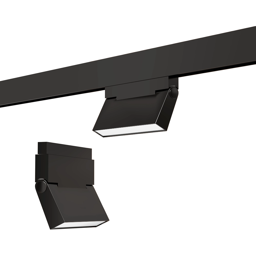 Technolight - Track lamp Line Turn 180 3D Model