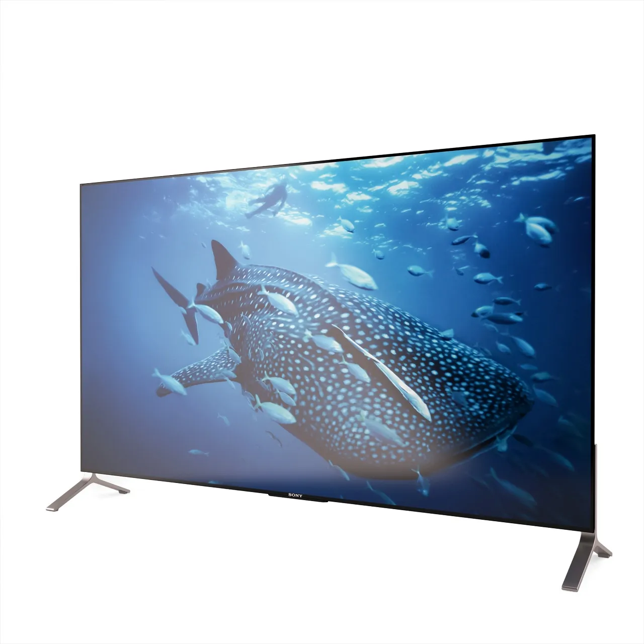technology - 4K Bravia X900C TV by Sony 3D Model
