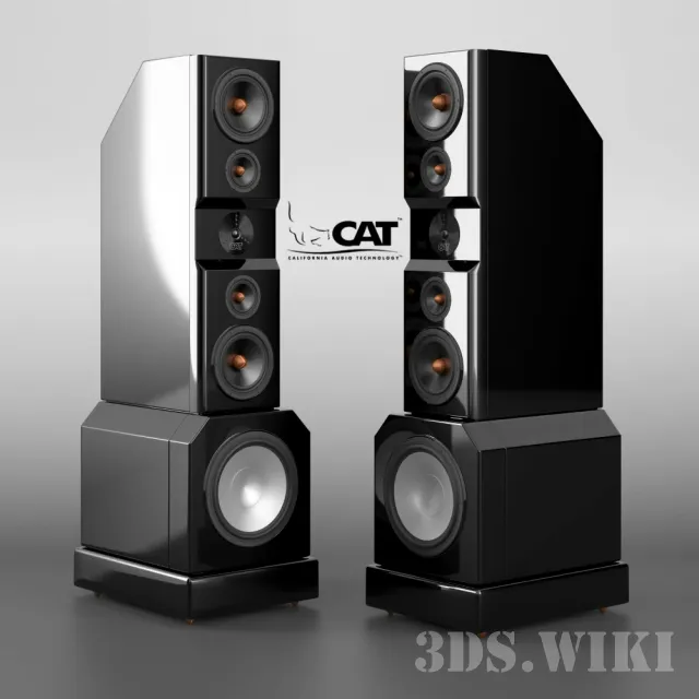 technology - Acoustic system - CAT MBX 3D Model