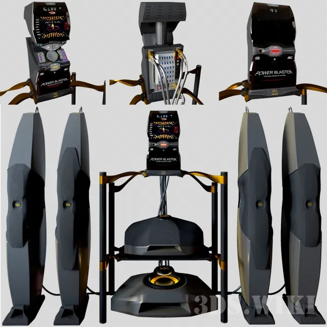 technology - Acoustic system MoM RX-100 3D Model