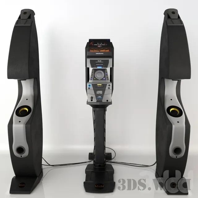 technology - Acoustic system MoM RX-50 3D Model