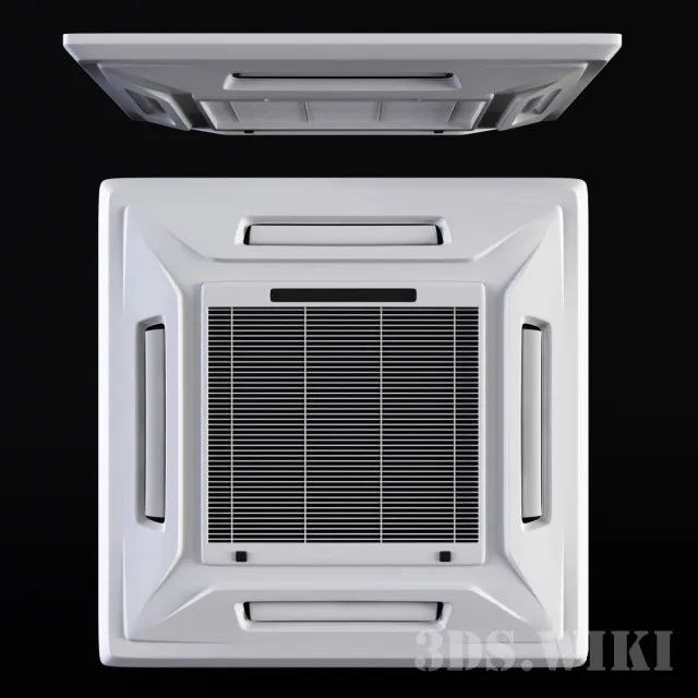 technology - Akvilon air conditioner 3D Model