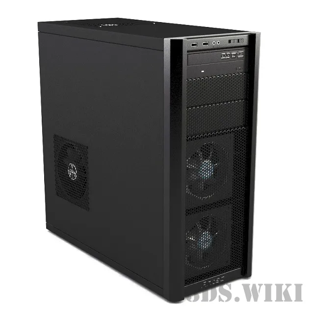 technology - Antec PC case 3D Model