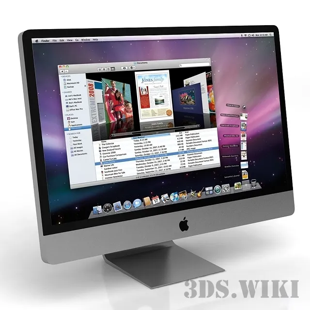 technology - Apple iMac 3D Model