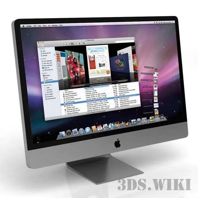 technology - Apple iMac 3D Model