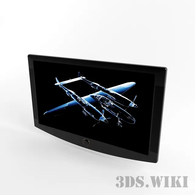 technology - Beautiful tv 3D Model