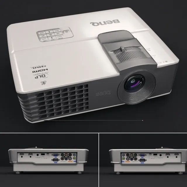 technology - BenQ W1070 projector 3D Model