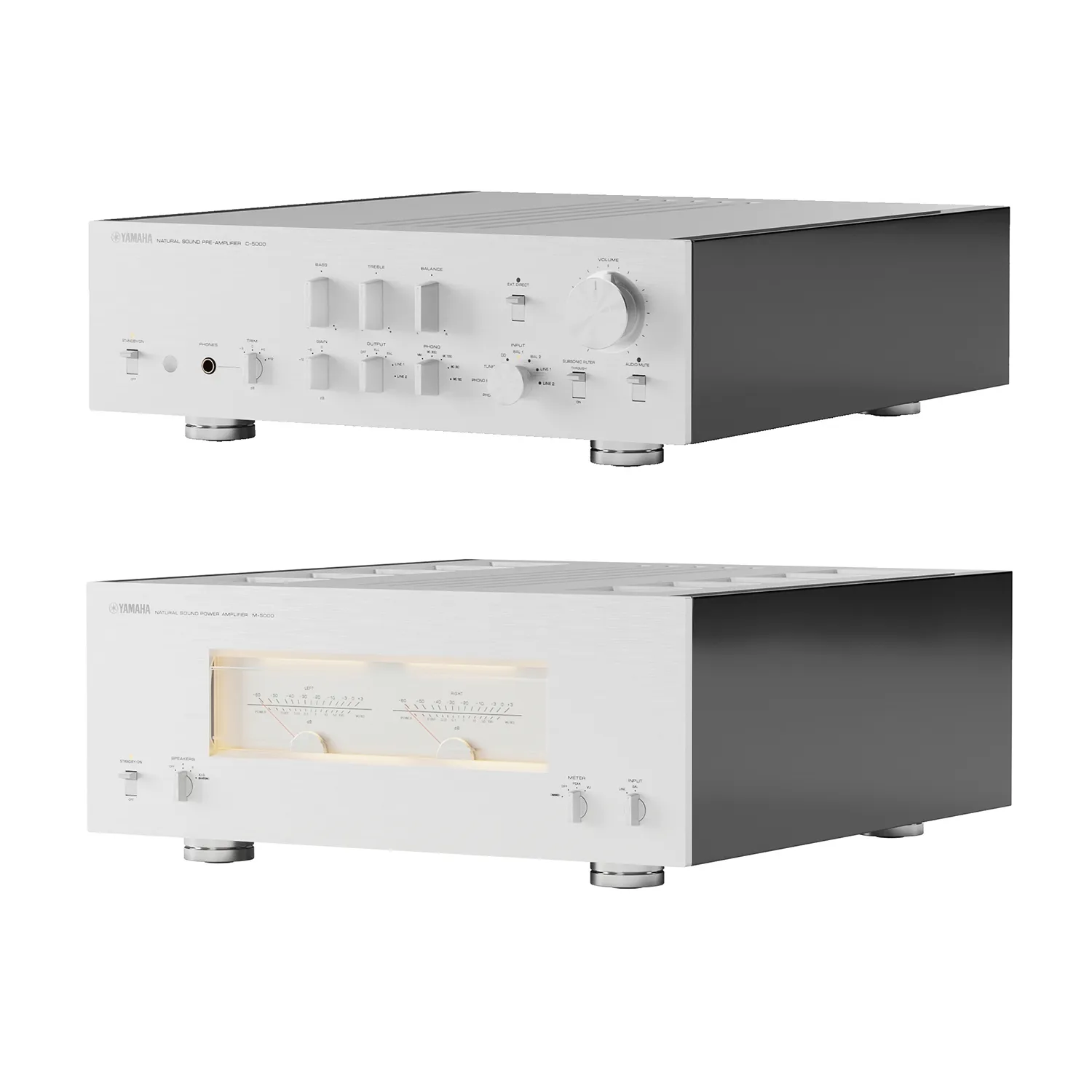 technology - C-5000 and M-5000 by Yamaha 3D Model