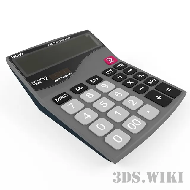 technology - Calculator 3D Model