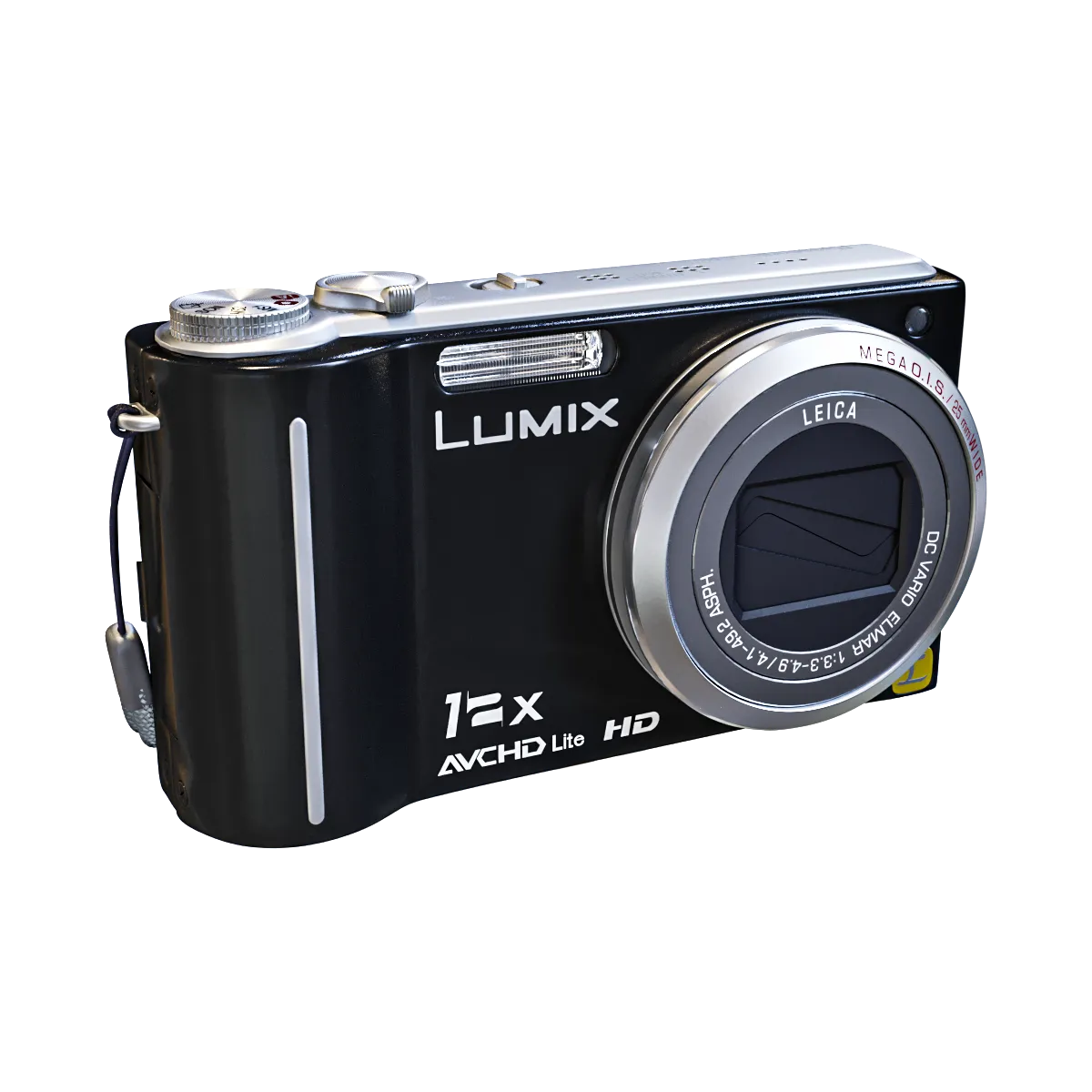 technology - Camera Lumix DMC-TZ7 3D Model