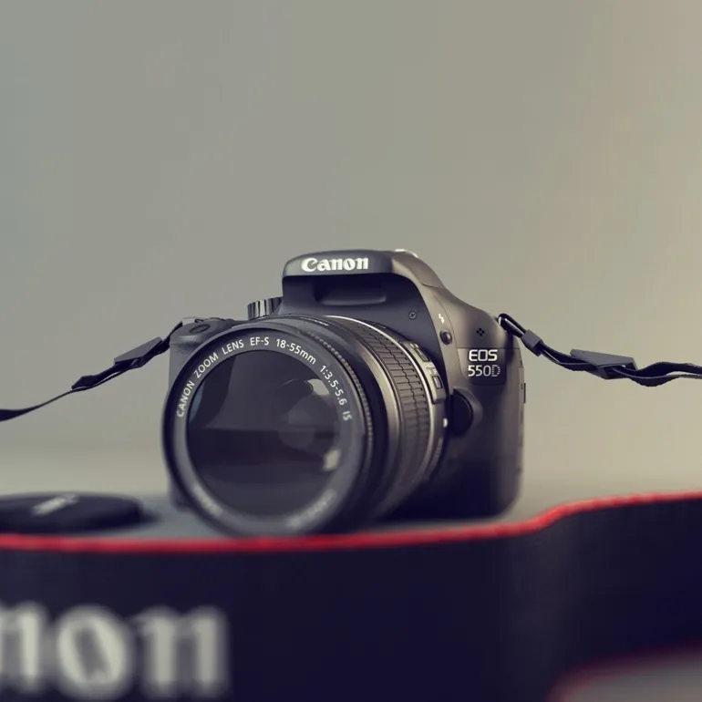 technology - Canon EOS 550D 3D Model