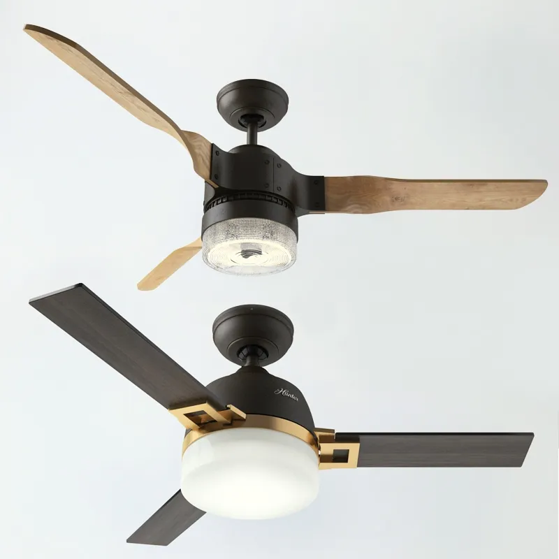 technology - Ceiling Fan Apache - 54 and Leoni - 48 3D Model