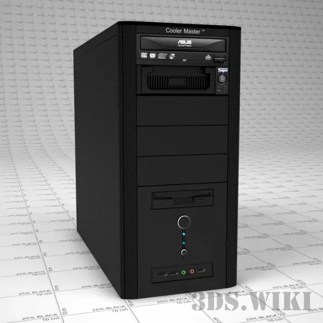 technology - Computer case 3D Model