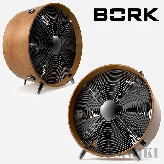 technology - Desktop fan Bork FF NNN 3030 BR 3D Model