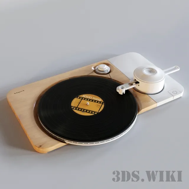 technology - Gramophone 3D Model