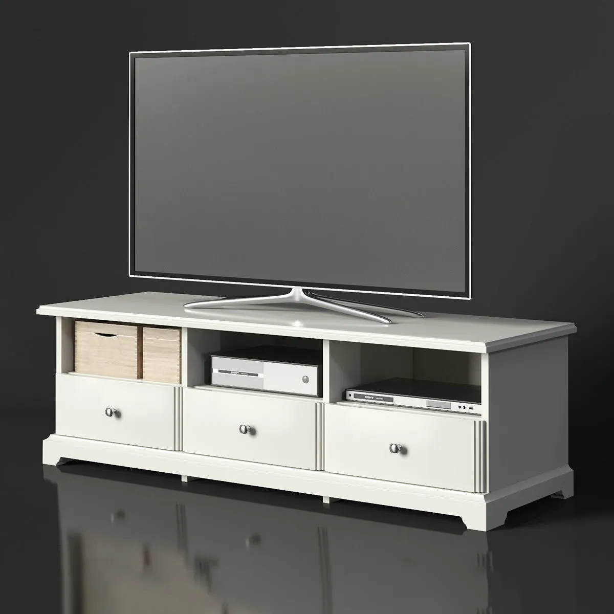 technology - IKEA TV set 5 3D Model