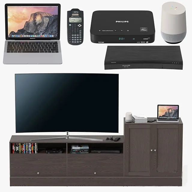 technology - IKEA TV set 6 3D Model