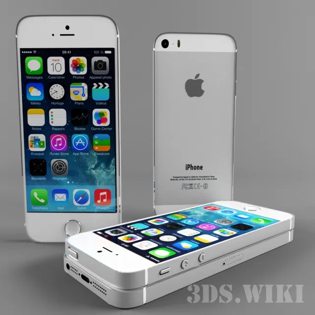 technology - iPhone 5S 3D Model