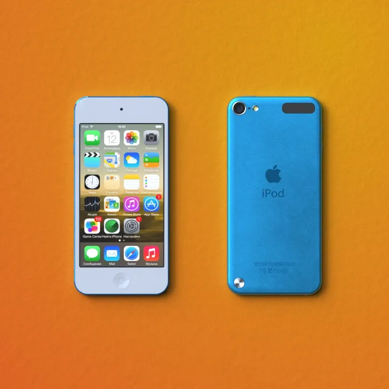 technology - iPod Touch 5 3D Model