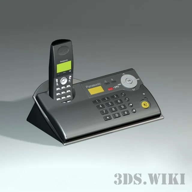 technology - Landline telephone 3D Model
