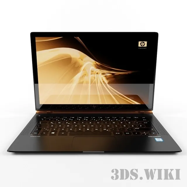 technology - Laptop HP Spectre 13 3D Model