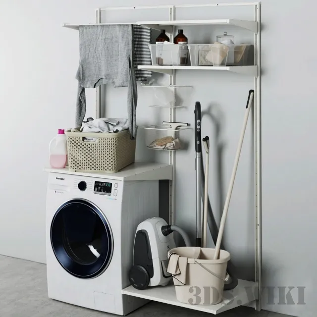 technology - Laundry 3D Model