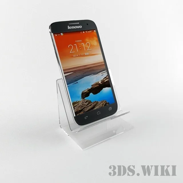 technology - Lenovo A850 3D Model