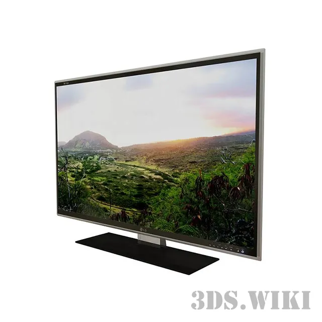 technology - LG Plasma TV 3D Model