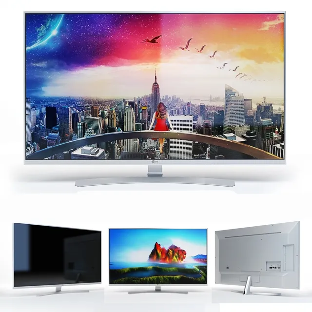 technology - LG Super UHD 4K TV 3D Model