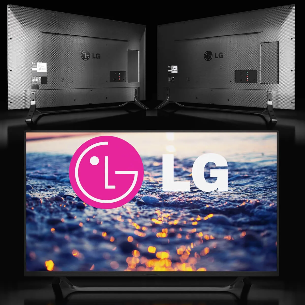 technology - LG TV 4 3D Model