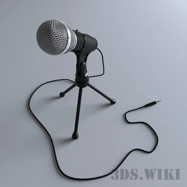 technology - Microphone 3D Model