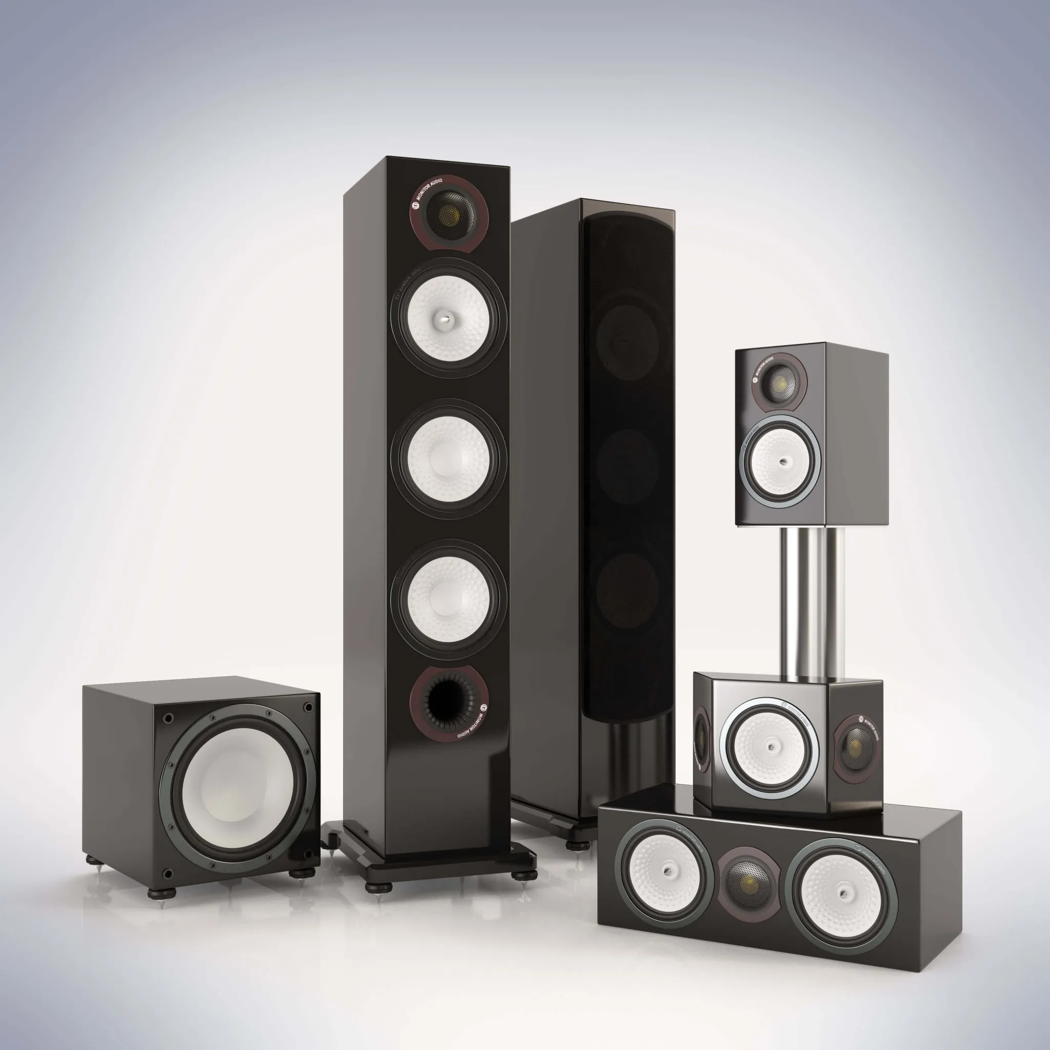 technology - Monitor Audio Silver RX 3D Model