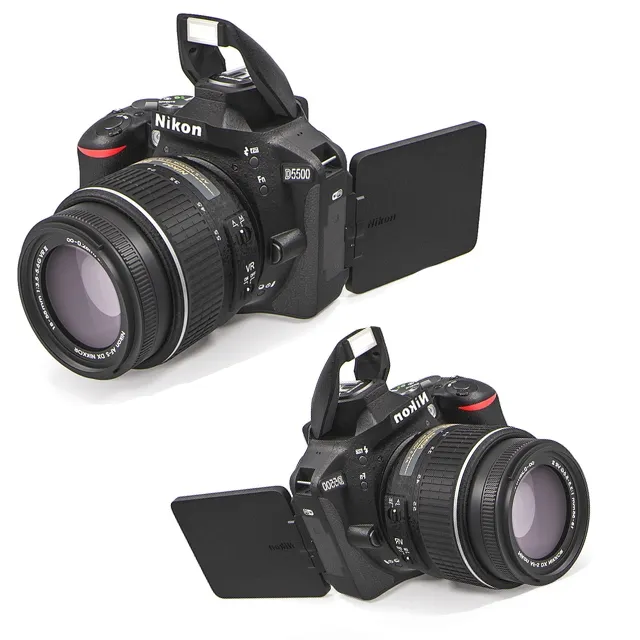 technology - Nikon D5500 3D Model